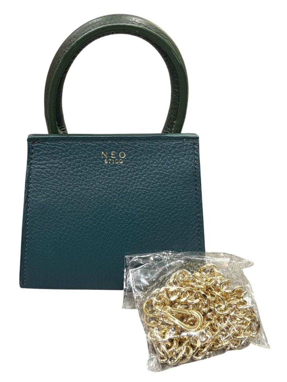 NEO 87100 Nano Mini Bag in Peacock / Dark green